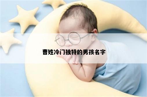 曹姓冷门独特的男孩名字